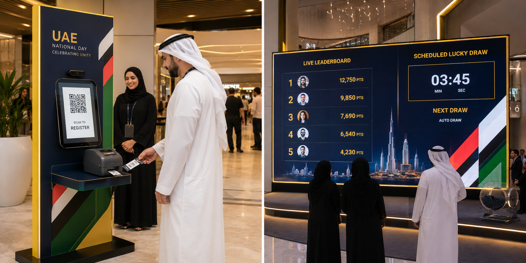 Event Registration & Check-In activation visual